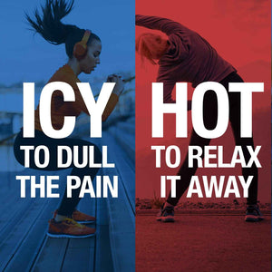 Icy Hot Original Pain Relief Patch, Large Size Comfortable Fabric Patches with Menthol 5%, Ice and Heat Contrast Therapy for Backaches, Joints, Muscle Strains and Arthritis, 5 ct. Icy HotBuy Supplements Australia