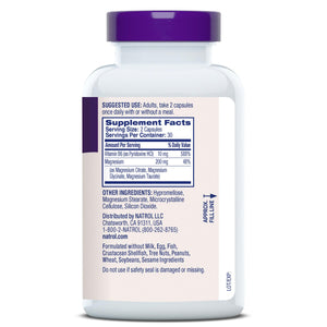 Natrol Triple Magnesium Complex Supplement, Glycinate, Citrate & Taurate 200mg High Absorption, Support Whole Body Wellness, 60 Capsules Natrol buy supplements Au