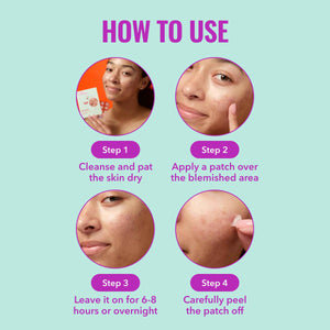 Good Molecules Pimple Patches for Face, 60 Pack - Ultra-Thin Hydrocolloid Acne & Zit Patches
