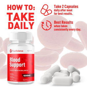 True Balance Capsules, Official TrueBalance Glycogen Support Pills with All Natural Ingredients, Advanced Formula Glyco Support Supplement with Maximum Strength Vitamins for Women & Men (60 Capsules) Syvor buy supplements Au