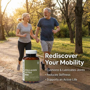 Offernova Collagen Ultra Hydrolyzed Collagen Supplements - 3000mg Anti Aging Bovine Collagen Peptides for Healthy Joints, Bones, Hair and Skin.