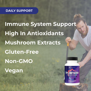 Youngevity RYL Beta550 Beta 1, 3-D Glucan Immune Support - 60 Capsules (Pack of 1) Youngevity buy supplements Au