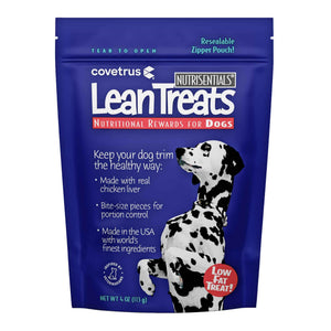 Covetrus Nutrisential Lean - Small, Medium & Large Dogs (K9) - Nutritional Low Fat, Bite-Size - Soft Chicken Flavor - Chicken Flavor - 3 Pack - 4oz