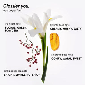 Glossier You Eau de Parfum - Unisex Fragrance for Men & Women, Skin-Scent Enhancer Smells Different on Everyone - Musky, Warm & Spicy Perfume with Pink Pepper, Iris & Ambrox Base Notes, 50ml GlossierBuy Supplements Australia