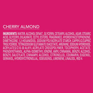 Jergens Cherry Almond Lotion Bursts, Squishy Heart-Shaped Moisturizer Bursts, Lotion Gifts for Teens, 38 Ct