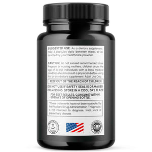 Steel Power Capsules, Official Steel Power for Men with All Natural Ingredients, Advanced SteelPower Men's Health and Wellness Vitamin Formula Pills with Maximum Strength Multivitamins (60 Capsules)