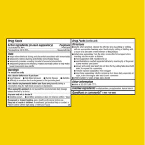 Equate Hemorrhoidal Suppositories 24 Ct Pack of 01 24 Total + me Gusta Sticker ME GUSTA SHOPBuy Supplements Australia