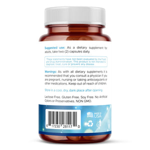 Stem Cell Supplements 500mg (60 Cap) Natural Anti-Aging & Longevity Support with Spirulina & Chlorella, Boost Cellular Renewal, Restore Youthful Energy, Reduce Joint Soreness – Celulas Madre AURA VITAMINSBuy Supplements Australia