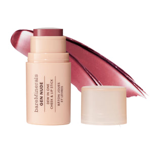 supplement productsbareMinerals Gen Nude Dew in One Cheek & Lip Stick - Berry Me in Merlot - JerryCherryUSA