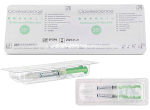 Opalescence 35% CP Mint - Gel Syringes Teeth Whitening - Refill Kit - Carbamide Peroxide Gel. Made by Ultradent