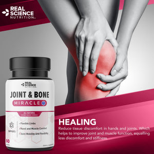 Real Science Nutrition Offers Joint & Bone Miracle for Enhanced Joint Mobility and Alleviating Muscle Discomfort Real Science NutritionBuy Supplements Australia