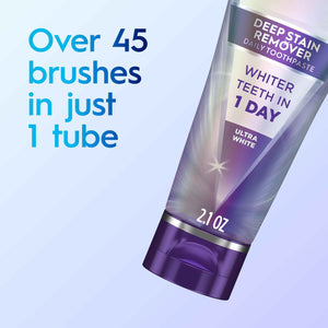 Crest 3DWhite Brilliance Deep Stain Remover Ultra White Toothpaste - 2.1oz