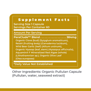 Premier Research Labs Paratosin - Gut Health Supplement, Reishi Mushroom Capsules, Hyssop Capsules, Wild Garlic Supplements, GI Support for Men & Women - 60 Vegetarian Capsules Premier Research LabsBuy Supplements Australia