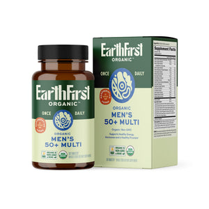 EarthFirst Organic Women's & Men's 50+ Once Daily Multi Bundle,19 Vitamins from Herbs & Superfoods, 30 Count EarthFirst Organic buy supplements Au