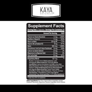 Kaya Naturals - Natural Herbal Support Vitamin Supplement are Designed to Help You find Balance and Relaxation in Your Daily Routine - Vitamin Supplement - 180 Capsules Kaya NaturalsBuy Supplements Australia