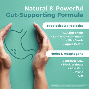 GutOptim Probiotic & Prebiotic Capsules | Pre and Probiotics for Synbiotic Gut Health & Bloating Relief for Women & Men | Enzyme with Probiotics for Digestive Health | Non-GMO, 60 Ct, 3 Month Supply Nature’s NutriWave buy supplements Au