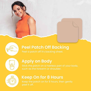 MONIER D3 Patches (Pack of 60) - 100% Natural D Patch for Women and Men - With Calcium, Magnesium, K2, Immune & Body Support, Enhanced Formula