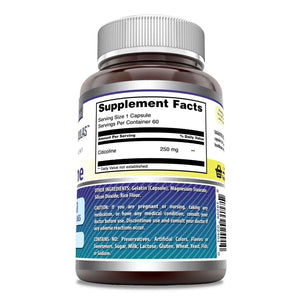Amazing Formulas Citicoline 250 mg - Capsules Supplement - Non-GMO - Gluten Free - Made in USA (60 Count)
