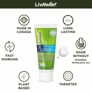 LivRelief Nerve Pain Relief Extra Strength - 50g