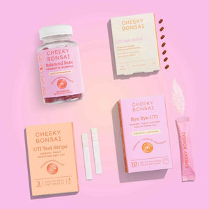 Cheeky Bonsai, Urinary Tract Infection (UTI) Test Strips, Accurate Results in 2 Minutes, Clinically Tested, Same Test Doctors Use, Easy to Read Results, 3 Count Cheeky BonsaiBuy Supplements Australia