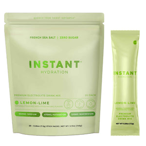 Instant Hydration Sugar Free Electrolytes Powder Packets Variety Pack - Watermelon, Raspberry, Lemon Lime Drink Mix & Travel Essentials with Magnesium and Potassium - Post Workout Recovery - 20 Sticks