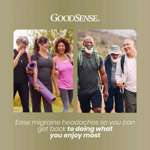 GoodSense Migraine Formula Caplets - Acetaminophen, Aspirin (NSAID) & Caffeine - Migraine Pain Relief, 24 Count