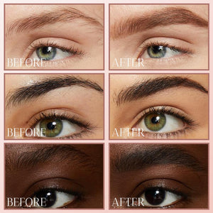 2PCS New Waterproof Brow Pencil with Micro-Fork Tip, 3D Magic Eyebrow Pencil 4-Head Split Waterproof Long-lasting,Fine Stroke Eyebrow Pen Makeup Eyebrow Pencils Stay on All Day (Brown) GenericBuy Supplements Australia