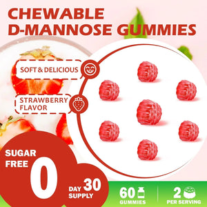 HFELIZ D Mannose with Cranberry Gummies, D-Mannose Supplements 1300mg for Women, Support Natural Urinary Tract & Bladder Health, Sugar-Free, 60 Count HFELIZBuy Supplements Australia