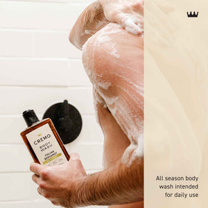Cremo Body Wash for Men, Rich-Lathering Italian Bergamot, 16 Fl Oz