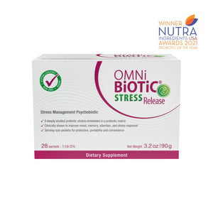 supplement productsOMNi BiOTiC Stress Release - Clinically Tested Probiotic for Stress Management & Gut-Brain Axis Support - Stress Probiotic and Mood Probiotic - Vegan, Non-GMO (28 Daily Packets) - JerryCherryUSA
