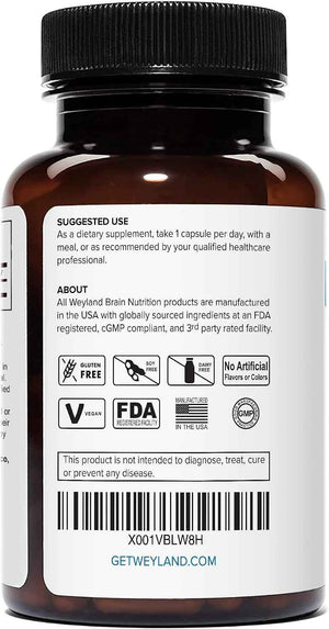 Lithium Orotate - 20mg of Elemental Lithium, 60 Vegetarian Capsules (120 Count (Pack of 2))