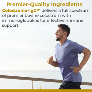 Premier Research Labs Colostrum-IgG - Colostrum Supplement, Bovine Colostrum for Humans, Cow Colostrum for Immune Health, Superfood with Lactoferrin, Amino Acids, Nucleotides - 60 Capsules Premier Research LabsBuy Supplements Australia