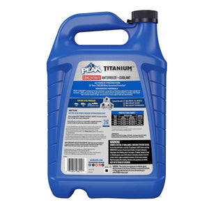 PEAK Titanium Concentrate Prediluted Antifreeze and Coolant for All Engine Cooling Systems, Long-Lasting Yellow Engine Coolant/Antifreeze for Lifetime Engine Protection in All Vehicles, 1 Gal. PEAKBuy Supplements Australia