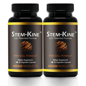 Aidan Products Stem-Kine Stem Cell Supplements, Clinically Proven to Increase Circulating Stem Cells, Pack of 2, Promoting Healing and Anti-Aging, 2 Pack of 60 Capsules Each Aidan ProductsBuy Supplements Australia