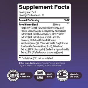 HoneyBurn Purple Honey – Natural Daily Supplement with 11 Plant & Bee-Based Ingredients – Supports Healthy Digestion & Balanced Body Routine – 60 ml, 30 Servings, 1 Month Supply Nature’s NutriWave buy supplements Au
