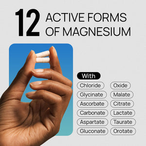 18 in 1 Magnesium Complex for Women and Men | Liposomal Magnesium Supplement with Glycinate, Citrate, Malate, Taurate, D3 & K2 | High Absorption for Muscle, Sleep, Bone, Nerve Support | 90 Capsules Selerb buy supplements Au