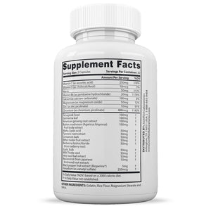 Justified Laboratories (3 Pack) Blood Balance Max 1295MG Supplement Pills 180 Capsules Justified Laboratories buy supplements Au