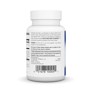 Planetary Herbals PAU D'Arco Deep Cleansing, Herbal Supplement, 735 mg - 72 Tablets Planetary HerbalsBuy Supplements Australia