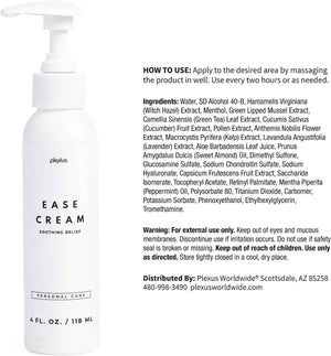 Plexus Ease Cream - Provides quick soothing relief with a pleasant scent, calming dry, irritated skin while helping protect against stressors