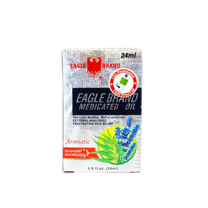 Eagle Brand Natural Aromatic Lavender Medicated Oil for Muscle Aches and Pains, Includes One Individual .8 oz. Bottle Eagle BrandBuy Supplements Australia