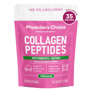 Physician's CHOICE Collagen Peptides - Hydrolyzed Protein Powder for Hair, Skin, Joints - Grass Fed, Non-GMO Physician's CHOICE buy supplements Au