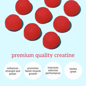 Organifi Creatine Chews - Premium Cherry Chews to Perform, Look, and Feel Better, 30-Day Supply