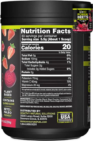 Amazing Grass Greens Blend Superfood: Super Greens Powder Smoothie Mix for Boost Energy, 60 Servings & Nature Fuel Power Beets Powder, Beet Root Powder, Support Natural Energy, 60 Servings Healthy Delights buy supplements Au