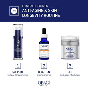 Obagi NU-GEN NAD+ Cellular Renewal Face Serum with Niacinamide & NMN – Clinically Proven Anti-Aging Serum Reduces Wrinkles & Dark Spots, Supports Collagen Production