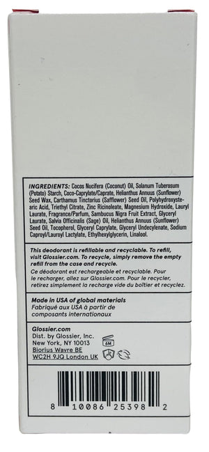 Glossier - Deodorant Refill Stick - Recharge Stick - You 2.2 oz / 65g GlossierBuy Supplements Australia