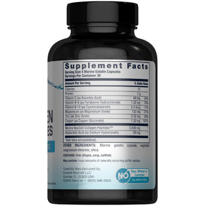 NeoCell Marine Collagen Peptides Capsules | 120 Pills | with Hyaluronic Acid | Plus Vitamin C | for Women and Men NeoCell buy supplements Au
