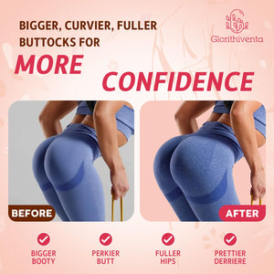 Glorithiventa Cholesterol & Booty Gummies Supplement Bundle - Plant Sterols & Stanols + CurvaBoost BBL Herb Blend & Creatine Monohydrate - Cholesterol Normal Level, Booty, Curves & Energy Glorithiventa buy supplements Au