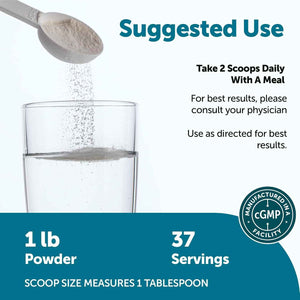 Micro Ingredients Marine Collagen Protein Powder, 1 Pound - Wild Caught Fish Source - Hydrolyzed Peptides - Unflavored, Keto, & Paleo Friendly - Easy to Mix, Non-GMO