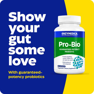 Enzymedica Pro-Bio Probiotic Supplement for Digestive & Gut Health - 120 Caps