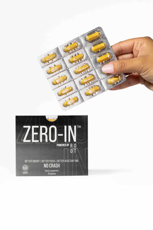 THEROOTBRANDS Root Wellness Zero-in by Dr. Rahm - Combination of Turmeric, Pine Bark Extract - 15 Capsules THEROOTBRANDS buy supplements Au